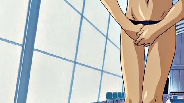 Anime lesbian group masturbation session