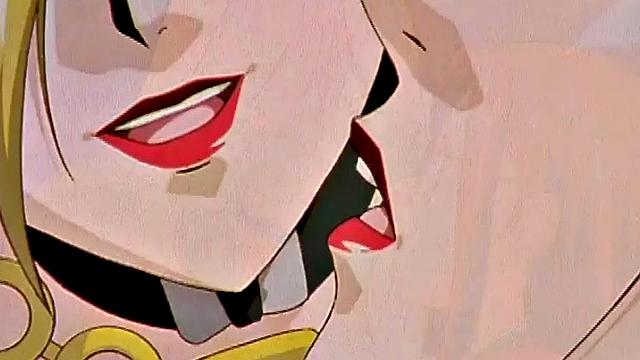 Anime lesbian group masturbation session