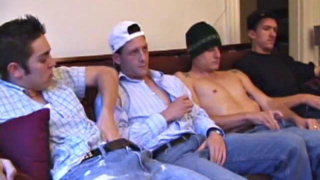 Four Men Have Gay Sex Together