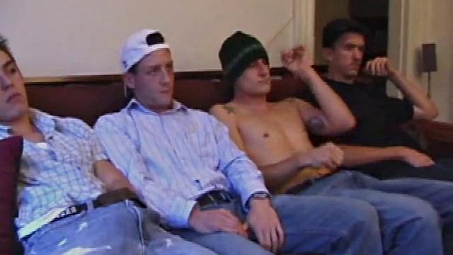 Four Men Have Gay Sex Together