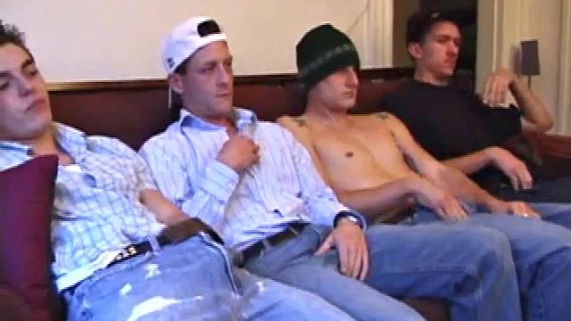 Four Men Have Gay Sex Together