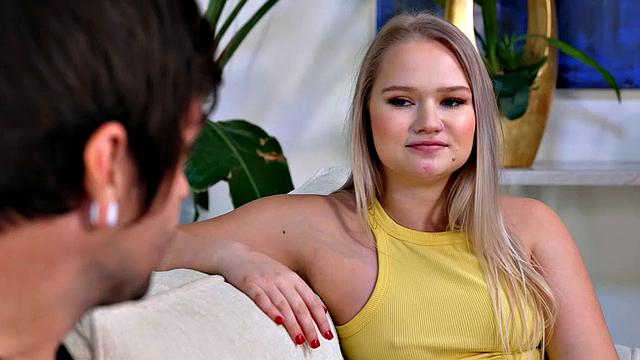 Harley King is home for the holidays and horny for some neighbor