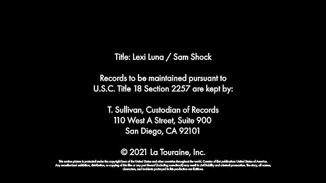 Busty MILF Lexi Luna gets oiled up and slides up and down a big dick