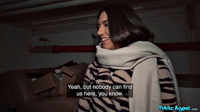 Basement Blowjob and Thrill