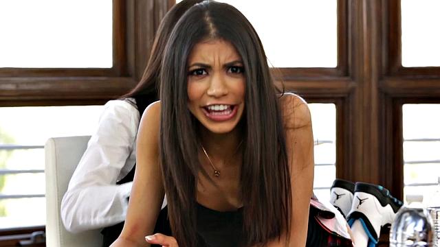 GIRLSWAY - Petite Student Veronica Rodriguez Gets Disciplined By MILF Teacher Jelena Jensen PART 1