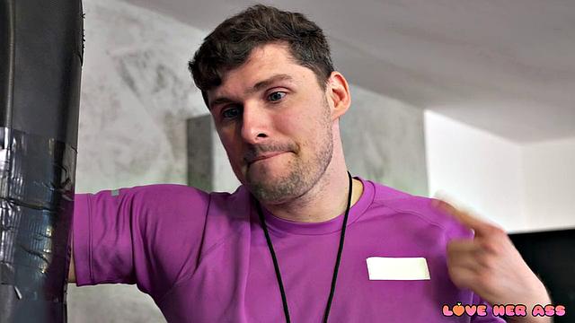 Thick Ass fucked in the gym