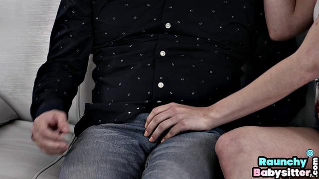 21yo cutie nanny pounded by boss