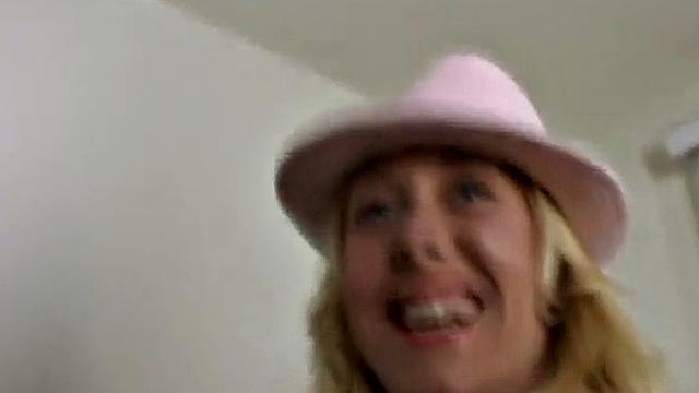 Tasty blonde fucked doggystyle POV