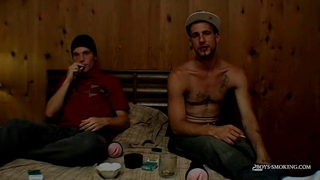 Chain & Viper Straight Smoke & Stroke - Smoking and Stroking Session