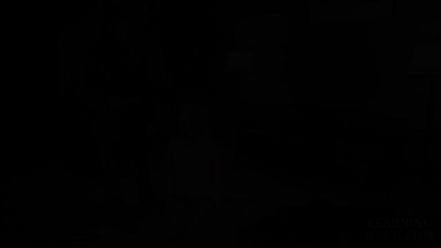 Cute lingerie babe dildofucked by the master