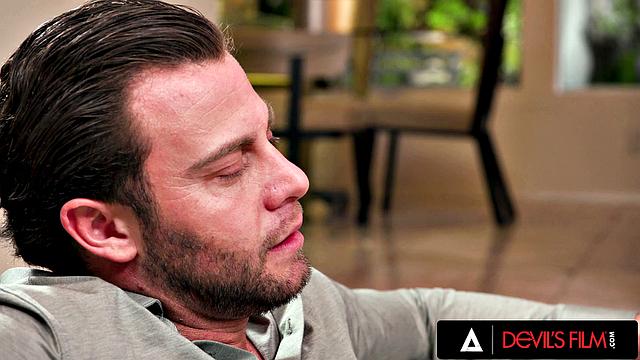 DEVILS FILM - Busty MILF Mona Azar Gets Her Pussy Fucked Hard