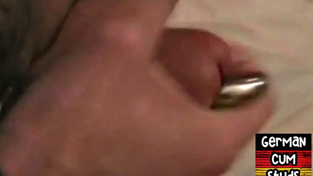 Real German barebacked in home 3some by gaydaddies