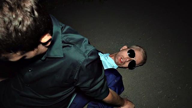 Masked sub throatfucked by maledom