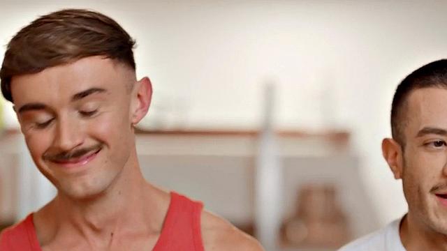 Barebacking jock fucks cocksucking partner in tight asshole