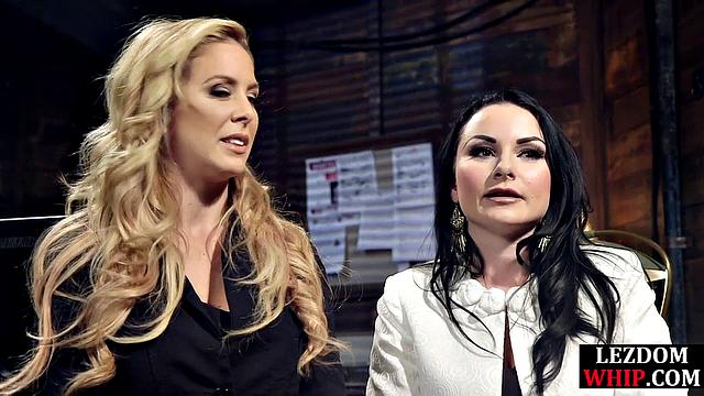 Naughty babe satisfying her mistress