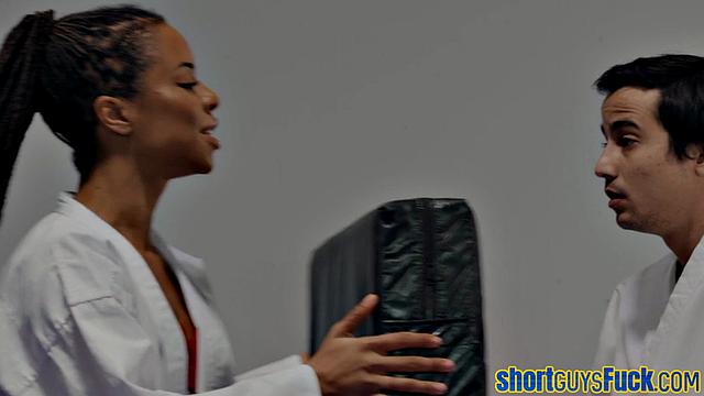 Stunning 21yo ebony cockriding