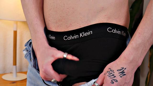 Danny Junior Jerks His Dick