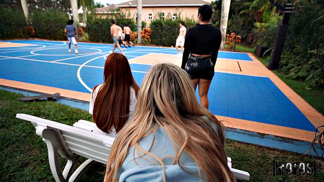 Blonde Loves Balling and Teasing