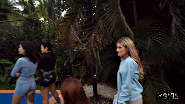 Blonde Loves Balling and Teasing