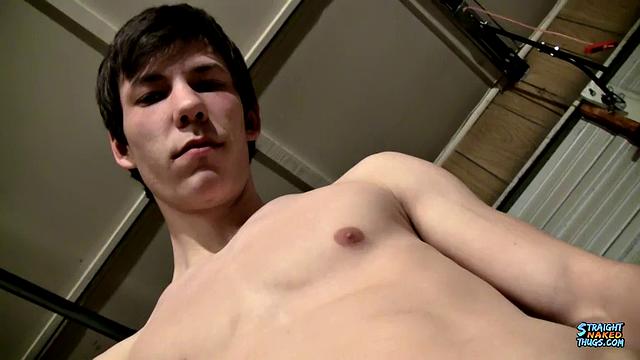 Straight Country Guy Cooper Jerks Out a Load - Cooper Reeves