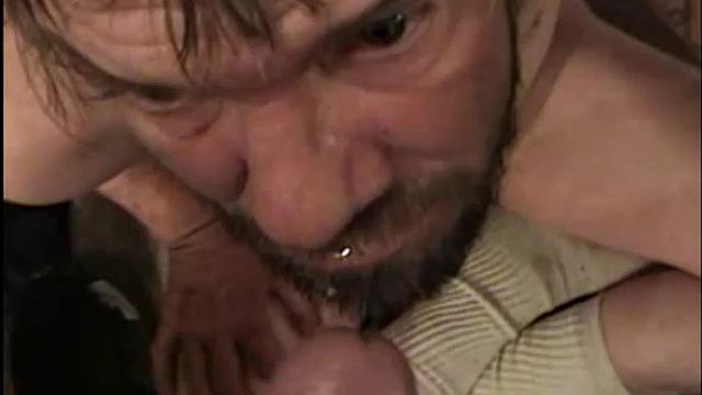 Charlie strips down and gets wild with another working man