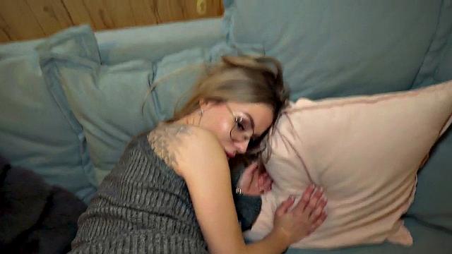 Public nympho 21yo drilled hardcore in missionary