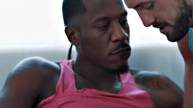 Black dirty guy loves anal penetration with his BFF stud