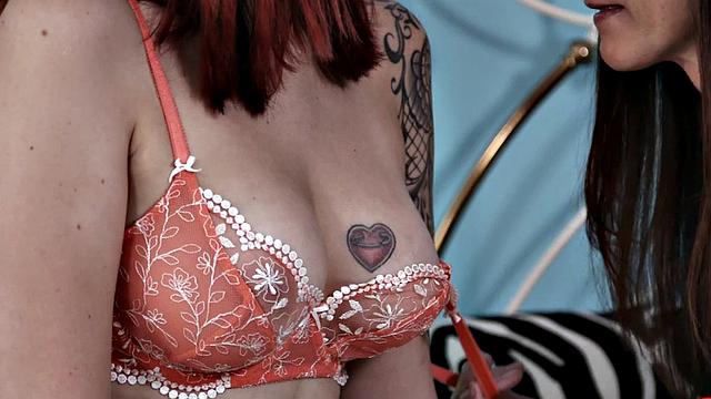 Redhead nanny enjoys oral and doggy during ffm cougar