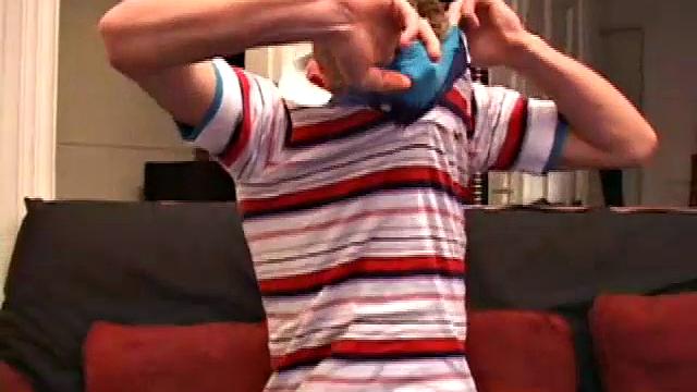 Brayden Stone is a simple-looking boy next door type, who gets comfy while watching some porn to get things going. Stripped naked, he strokes hard and soon pops his cum load for our viewing enjoyment.