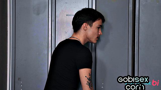 TS babe having fun with a couple in 4some