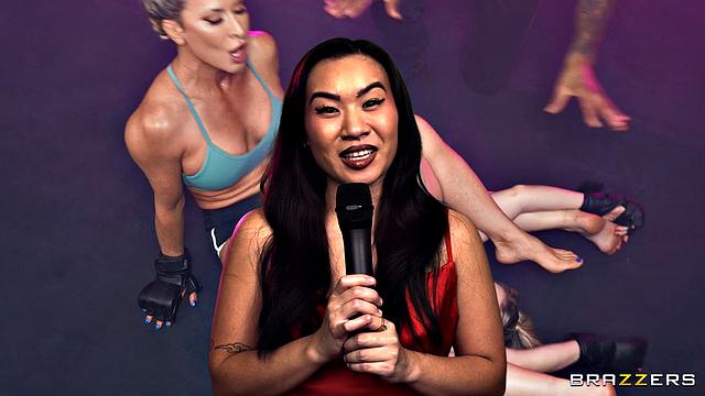 смотри, как ariel x разносит lilly bell на ринге и в постели