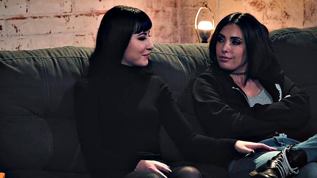 PURE TABOO Ex-Convicts Casey Calvert & Charlotte Sartre Fuck With Not So Convinced Probation Officer