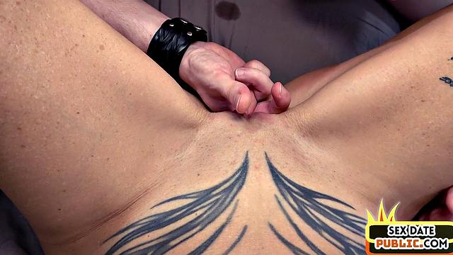 Cocksucking blonde gets fingered and POV stuffed in hotel