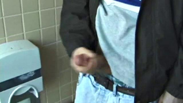 Christian Masturbates In Toilet