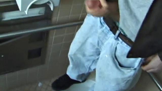 Christian Masturbates In Toilet