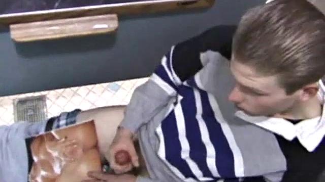 Christian Masturbates In Toilet