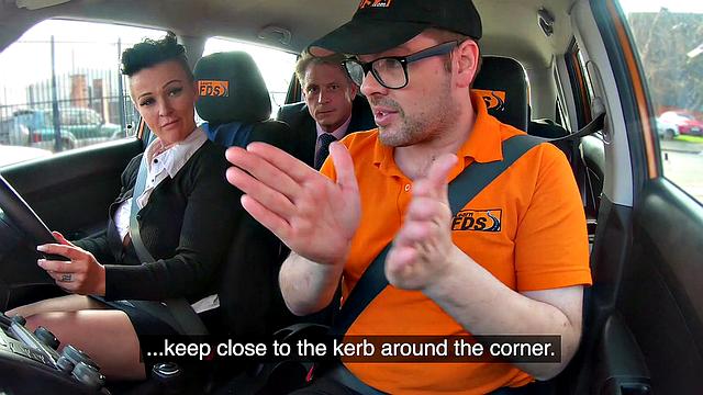 Busty businesswoman gets fucked by boss