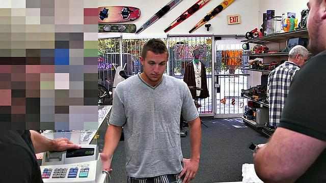 Str8 nympho fucked in the asshole by perverted fucker