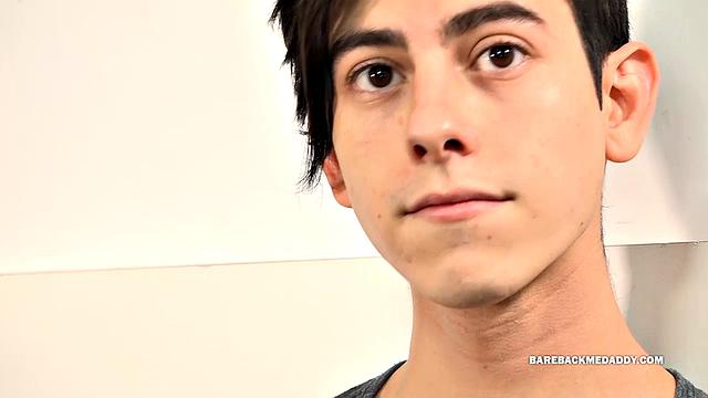 For his audition video, little Alvin is asked to strip and show the camera his body. Then experience model Cedric enters and the boys start kissing.