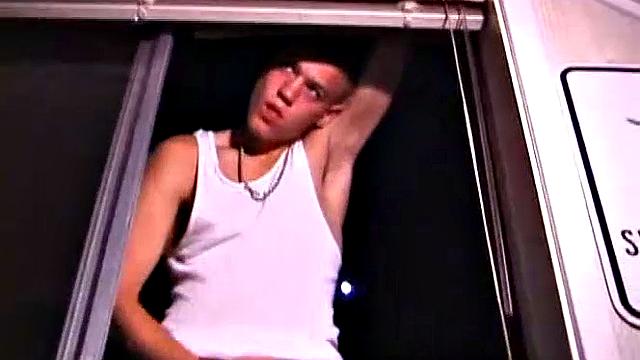 Exhibitionist Jerking Off Outside