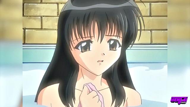 Цируэла отдается рыцарю после горячего секса с врагом в бане, лесная поляна становится местом страстного первого раза и глубокого кремпай внутрь.