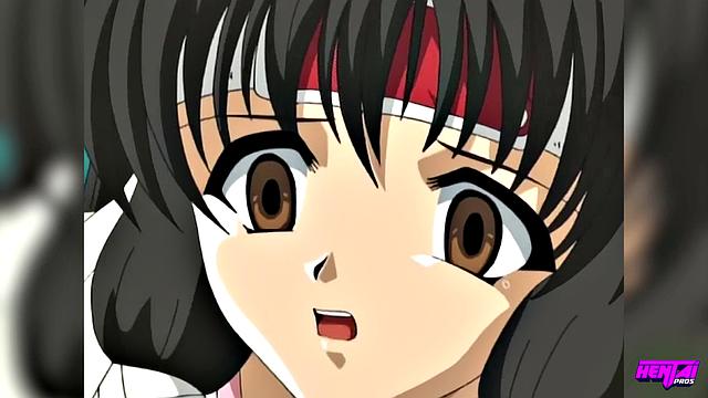 Цируэла отдается рыцарю после горячего секса с врагом в бане, лесная поляна становится местом страстного первого раза и глубокого кремпай внутрь.