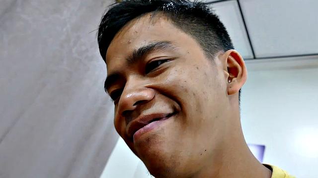 Gay Asian twinks like to get kinky with gay foot fetish sex. They have decided to get extra kinky and tickle each other's feet. But now Marcon wants to taste those Asian twink feet.