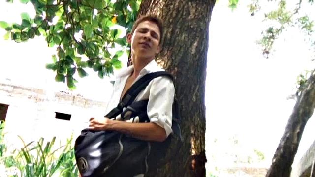 Carlos Santana and Riu Melo meet up on the street and a little friendly conversation leads to kissing and grabbing. These young Latinos have abs that will bring tears to your eyes and uncut cocks that will make you gasp.