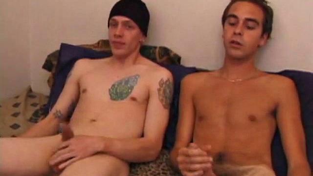 Straight Boys Shane and Vincenzo Jerking