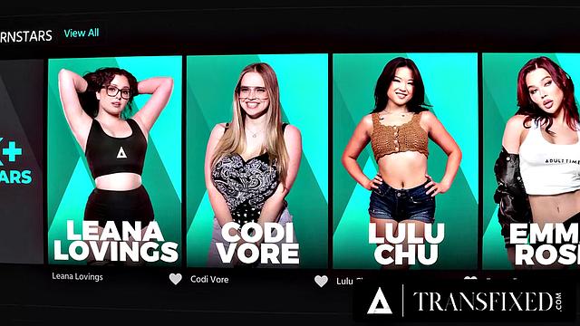 TRANSFIXED - Medical Checkup Turns Into Hot Sex With Sexy Trans Doctor Who Needs Cum In Her Mouth