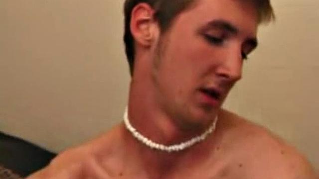 Michael Jacking Off With Toy