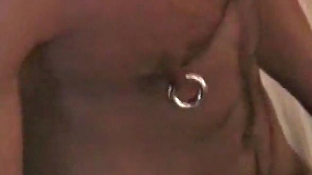 Nympho stud barebacked in threesome in doggystyle