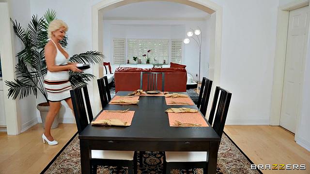 GILF's Naughty Dinner