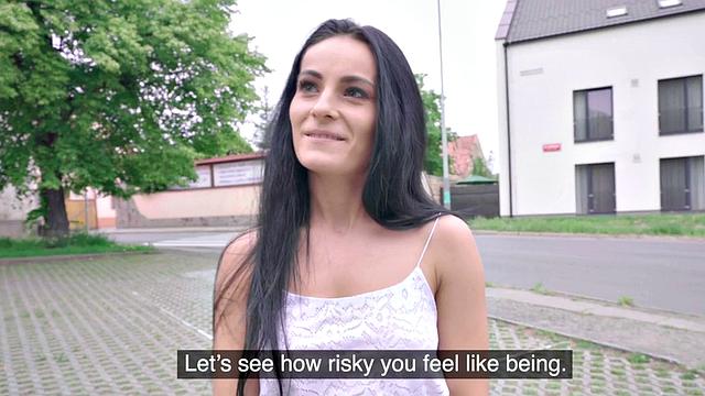 Real European amateur gets doggystyled for money